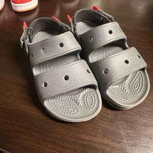 13y croc sandals. Brand new